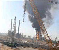 حريق هائل في منطقة تكرير البترول بأسيوط