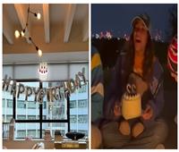 فيديو| جنا عمرو دياب تحتفل بعيد ميلادها مع أصدقائها 