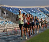 نتائج سباق 10000 متر عدو رجال ببطولة الجمهورية للكبار لألعاب القوى