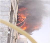 محافظ القليوبية ينتقل لموقع حريق بمصنع أخشاب في مدينة العبور
