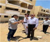 نائب محافظ القاهرة يتفقد أعمال الإزالة المرحلة الثانية من مساكن ألماظة   