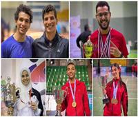 10 ميداليات للاعبي الزهور في بطولة كأس الاتحاد الدولي لكرة السرعة