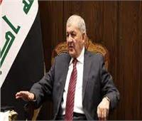 الرئيس العراقي يؤكد ضرورة حل المسائل العالقة بين حكومة بغداد وأربيل