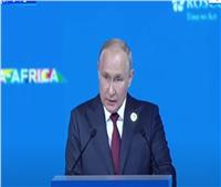 الرئيس الروسي: نستهدف زيادة رفاهية شعوبنا ودراسة مشروعات جديدة بيننا