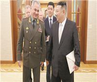 زعيم كوريا الشمالية يبحث التعاون العسكرى مع وزير الدفاع الروسى
