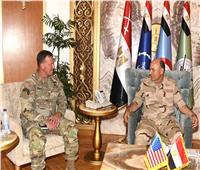 رئيس أركان حرب القوات المسلحة يلتقى قائد القيادة المركزية الأمريكية