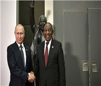 رئيس جنوب إفريقيا: يسعدني العمل مع شريك مجتهد مثل بوتين