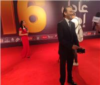 أحمد عزمي يصل حفل افتتاح المهرجان القومي للمسرح | صور 