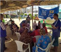 «100 يوم صحة» تتابع تقديم الخدمات الطبية المجانية على شواطئ الإسماعيلية