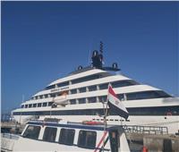 ميناء بورسعيد السياحي يستقبل اليخت EMERALD SAKARA