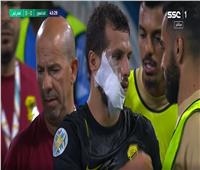 الكشف عن حالة طارق حامد بعد إصابته المرعبة في مباراة الاتحاد والصفاقسي