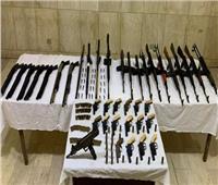 الأمن العام يضبط 65 قطعة سلاح ناري و69 عنصرًا إجراميًا بالصعيد
