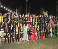 جامعة أسيوط تشهد حفل تخرج الدفعة الثالثة من كلية الفنون الجميلة 