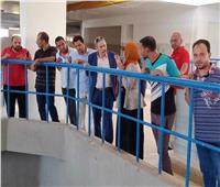 محافظ المنيا يتابع تنفيذ مشروع محطة المياه الجديدة بقرية المطاهرة بأبوقرقاص