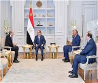 الرئيس السيسي ووزير الخارجية الأردني يتفقان على تعزيز العلاقات الاقتصادية