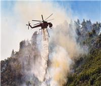 رجال الإطفاء والطائرات الأوروبية في قلب معركة مكافحة حرائق الغابات في اليونان