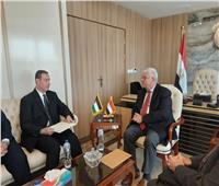 وزير التعليم العالي يستقبل السفير الفلسطيني لبحث سبل تعزيز التعاون المشترك