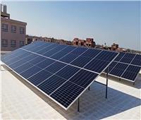 تركيب ألواح طاقة شمسية لإنتاج الكهرباء بقرية صفانية بمركز العدوة