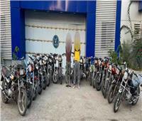 الأمن العام يعيد 18 دراجة نارية مسروقة ويضبط «عصابة الدقهلية»