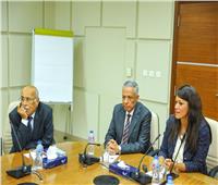 «المشاط» تبحث تعزيز الشراكات الإنمائية مع قيادات الجامعة العربية المفتوحة