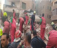 محافظة القاهرة تكشف حجم الأضرار الناتجة عن انهيار عقار حدائق القبة