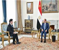 السيسي يؤكد حرص مصر على تعزيز علاقات التعاون المشترك مع اليابان