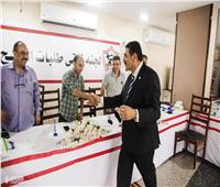 عماد البناني يتفقد لجنة تلقي طلبات الترشح لانتخابات الزمالك