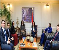 وزيرة التعاون الدولي تلتقي المدير التنفيذي لمكتب جي بي مورجان تشيس في مصر