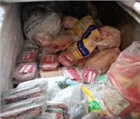 صور| تموين الغربية يضبط مصنع غير مرخص للحوم المجمدة بطنطا