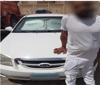 ضبط قائد سيارة بتهمة طمس اللوحات في مدينة نصر 