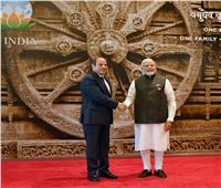 رئيس وزراء الهند يستقبل الرئيس السيسي على هامش قمة العشرين
