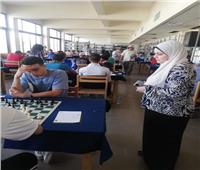 27 جامعة تتنافس في جولات بطولة الشطرنج خلال أسبوع شباب الجامعات بحلوان