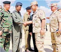 وفد عسكرى برئاسة الفريق أسامة عسكر فى ليبيا لتقديم الدعم