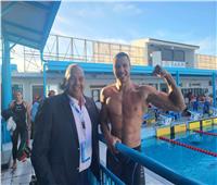سيف الدين أيمن يحقق برونزية 100 متر مونو بألعاب البحر المتوسط الشاطئية