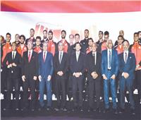 بساحة الشعب بالعاصمة الإدارية الجديدة| وزير الرياضة يشهد احتفالية رعاية المنتخبات الكروية