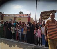 سرادق عزاء كبير لضحايا إعصار دانيال بقرية «سدس الأمراء» في بني سويف