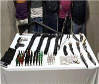 الأمن العام يضبط تشكيلًا عصابيًا بـ15 قطعة سلاح ناري في دمياط