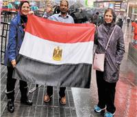 توافد كبير للجاليات المصرية لتوثيق توكيلات للرئيس 