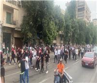 مسيرات بالدقي لمناشدة السيسى بالترشح للانتخابات الرئاسية| فيديو