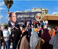 مسيرات وتظاهرات دعم وتأييد للرئيس السيسي على كورنيش الإسكندرية