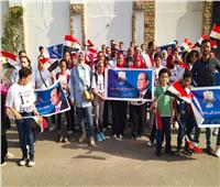 انطلاق مسيرات حزب «المصريين» للاحتفال بنصر أكتوبر ودعم ترشح الرئيس السيسي