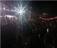 «عصام صاصا» يشعل احتفالات الشبراوية دعما للرئيس | فيديو وصور
