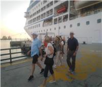 ميناء بورسعيد السياحي يستقبل السفينة السياحية NAUTICA