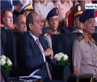 الرئيس السيسي: الجيش المصري تمكن بالفكر والتخطيط والتدريب والعزيمة من تحقيق النصر