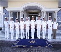 قائد القوات البحرية يلتقي قائدا العملية البحرية الأوربية «أطلانطا وحارس البحر»| صور