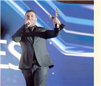 أحمد سعد يتألق أمام الرئيس السيسي بأغنية «البلد دي مابتوقعش» 