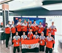 مصر تحصد 8 ميداليات في بطولة العالم للمواي تاي بتركيا