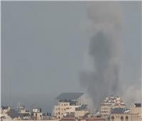 تفجيران على الهواء في غزة| لحظات مرعبة تعيشها المنطقة