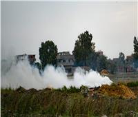 وزيرة البيئة توجه بالتواصل مع الدفاع المدني للسيطرة على حريق في بلبيس