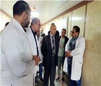وكيل وزارة الصحة بالشرقية يتفقد مستشفى حميات الزقازيق 